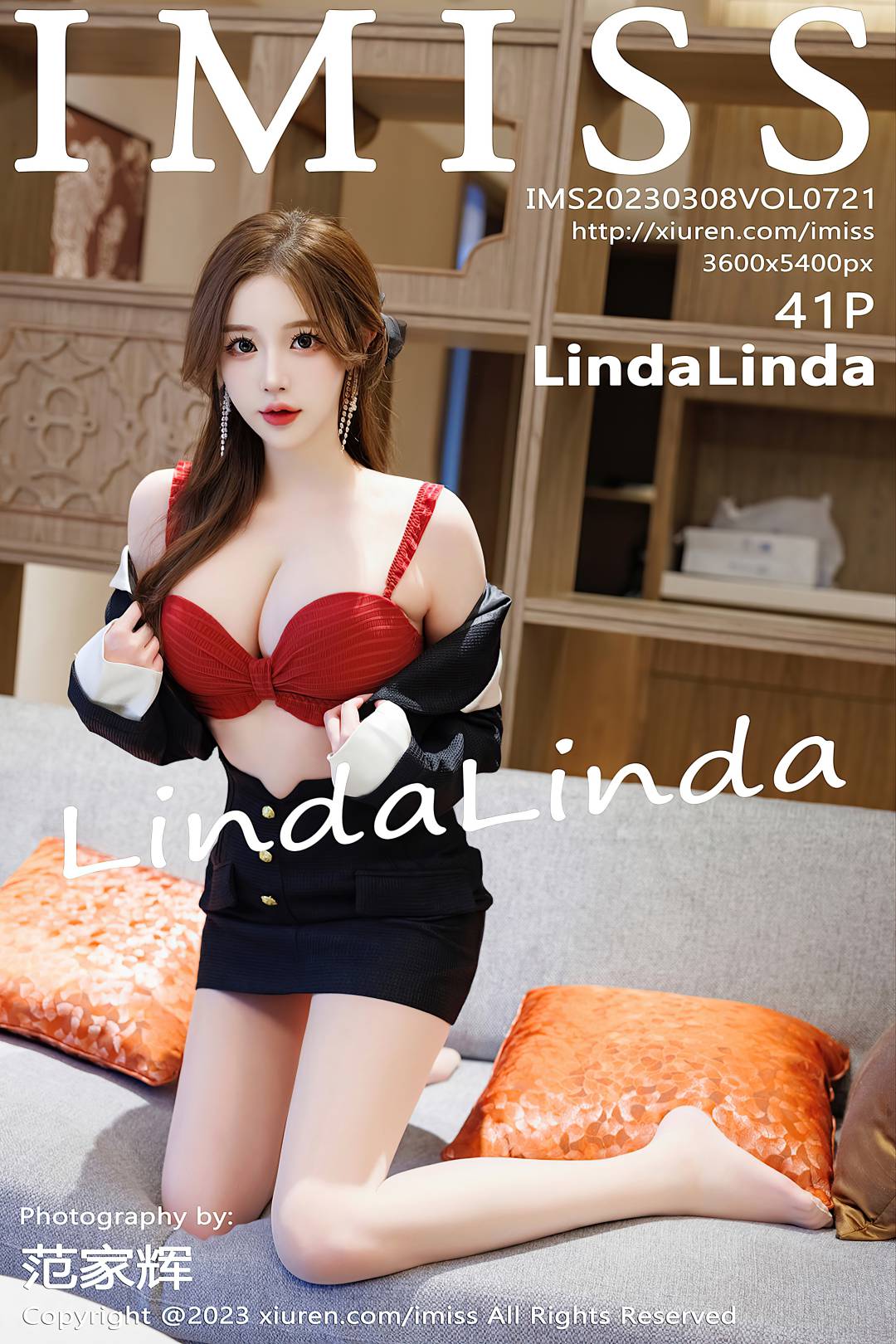 [IMiss爱蜜社] 2023.03.08 VOL.721 LindaLinda [41P-400MB]