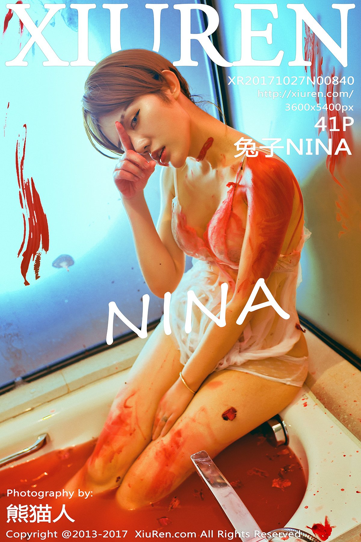 [XIUREN秀人网] 2017.10.27 NO.840 兔子NINA [41P-168MB]