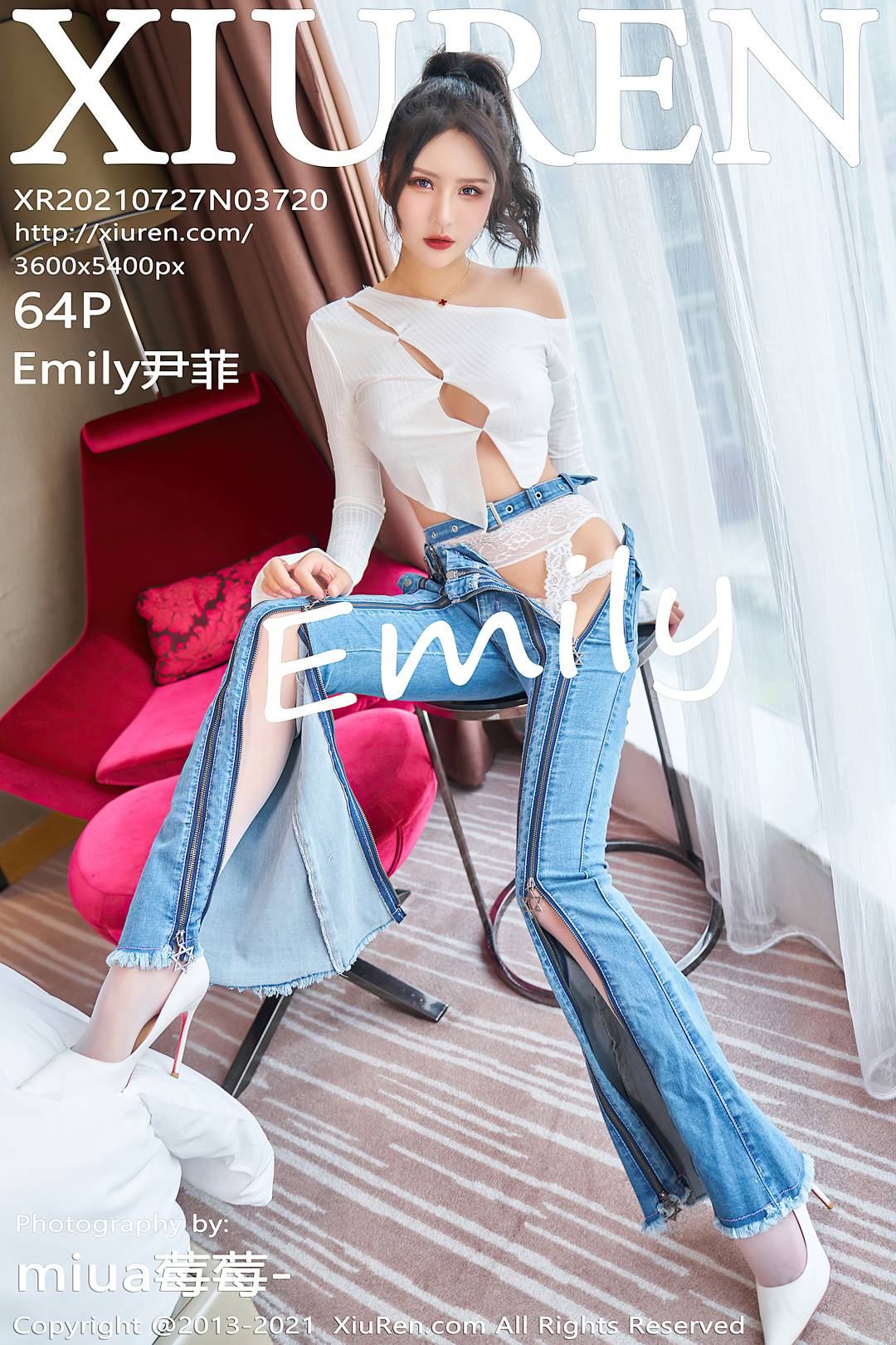 [XIUREN秀人网] 2021.07.27 NO.3720 Emily尹菲[64P-717MB]